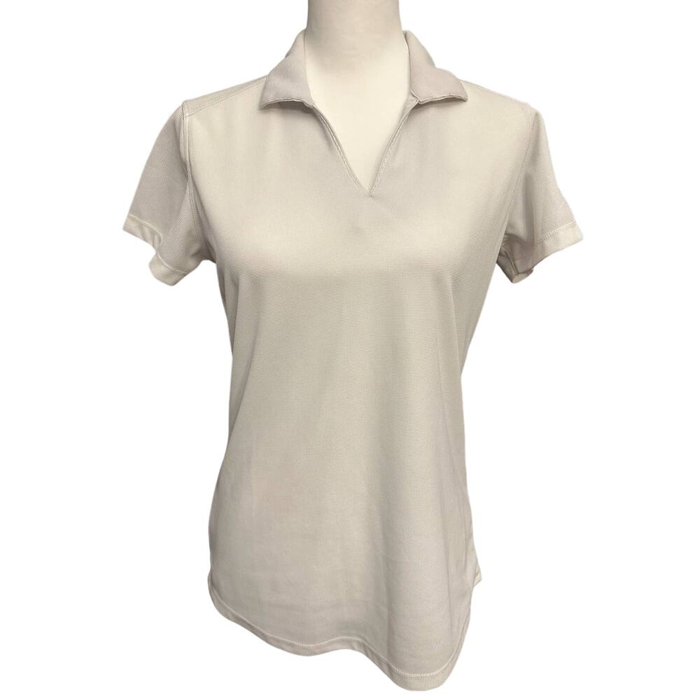 Port Authority Ladies Small White Polo Shirt